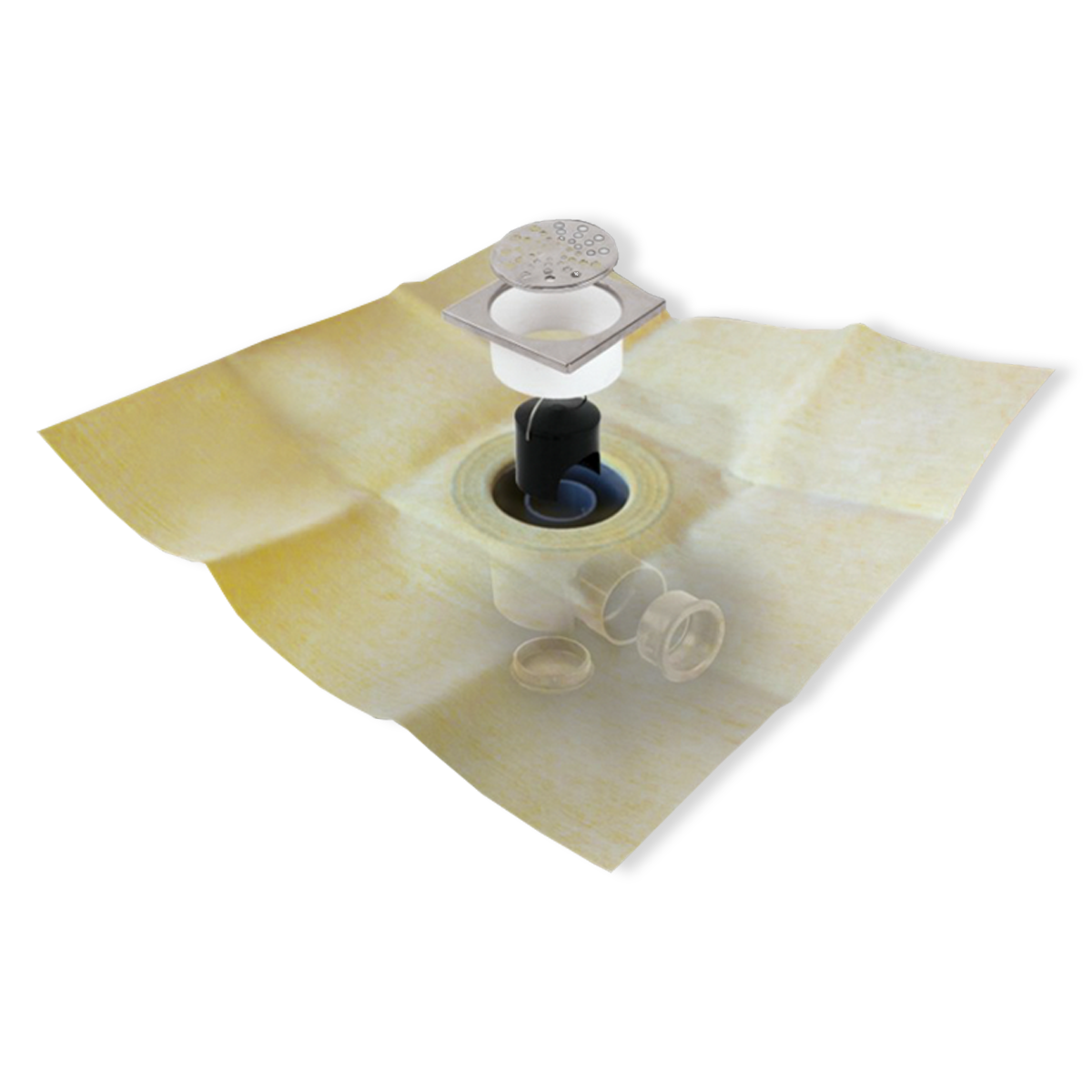 dry50 sumi circular drain 025 value shower drain floor drain budget drain revestech uniproof shop Ireland