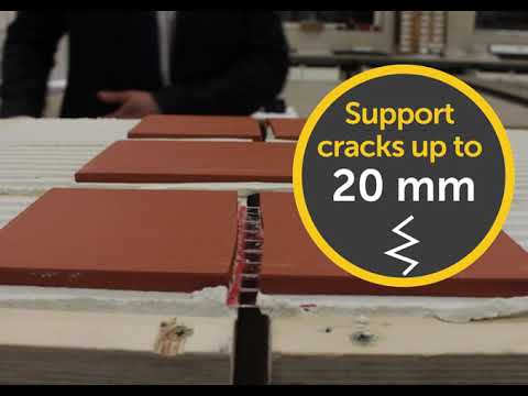 Load video: Anti-Crack Membrane DYSO for Tiles. From €9.44 per/sqm