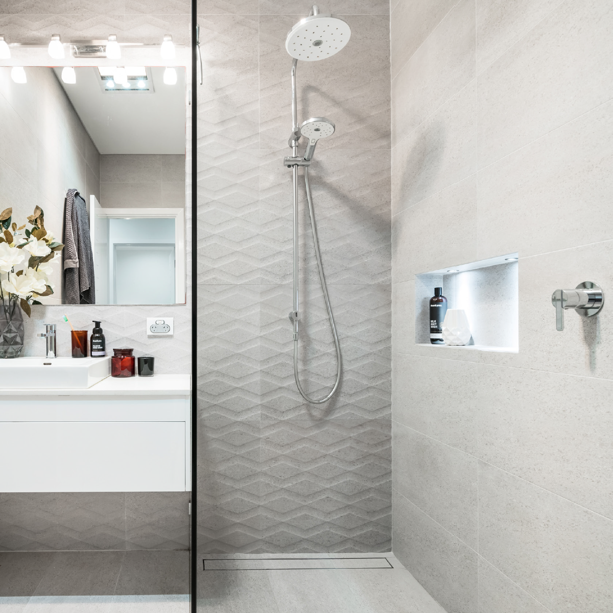 Linear Drain Tileable Cover 80